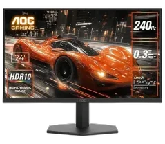 AOC 24G11ZE 23.8′′ 240Hz 0.3ms Fast IPS FHD