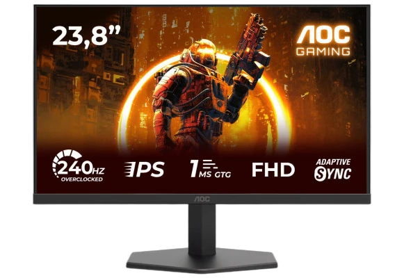 AOC 24G11ZE 23.8" Fast IPS 0.3ms 240Hz