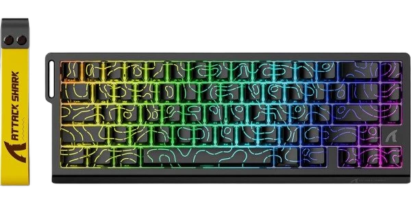ATTACKSHARK X68 HE Black Counter Line