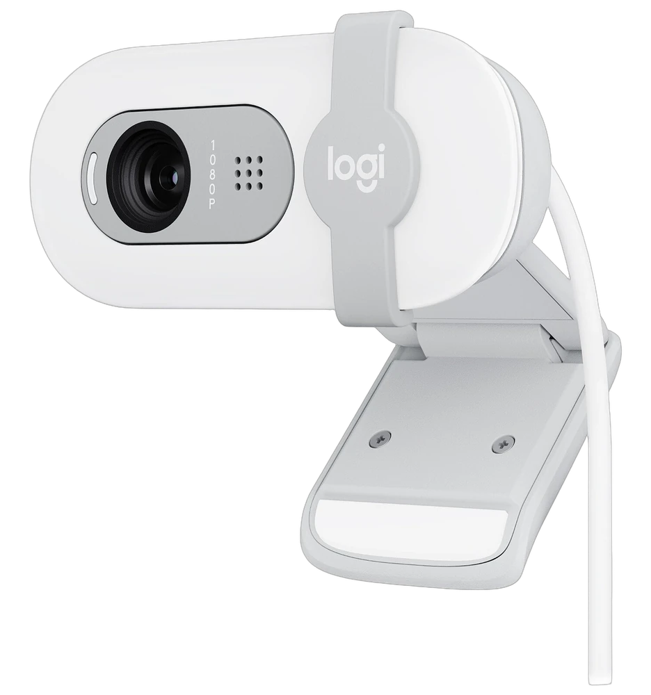 LOGITECH BRIO 100 | Full HD 1080p | White | USB Webcam | Brand New