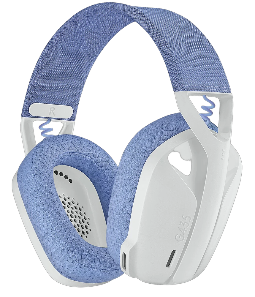 Logitech G G435 (Blanc) – Casque Gaming Sans-Fil Ultra-Léger