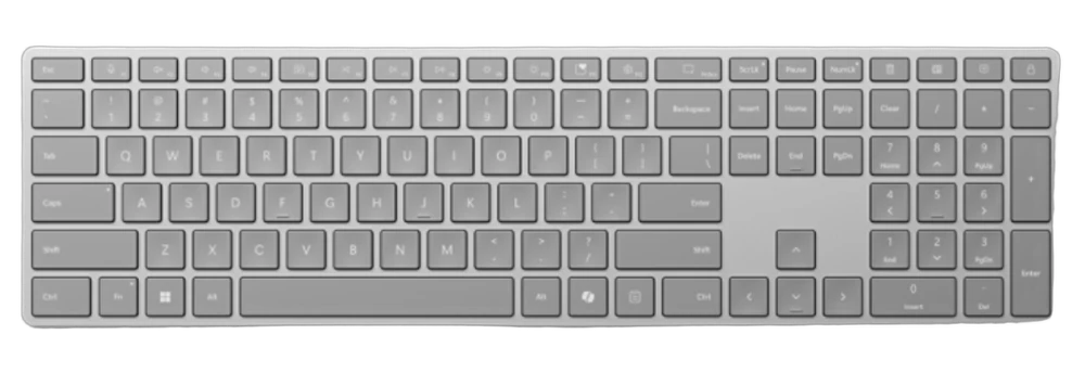 Microsoft Surface Keyboard Wireless – Bluetooth, Slim Design, and Long Battery Life
