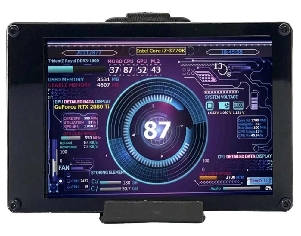 Mini LCD 3,5′′ IPS USB – Écran Secondaire Compact et Précis