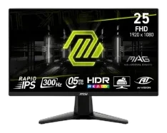 MSI MAG 255XF 24.5" 300Hz Fast IPS 0.5ms FHD