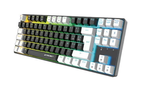 XTRMLAB Vortex TKL Black/White (Red Switch)