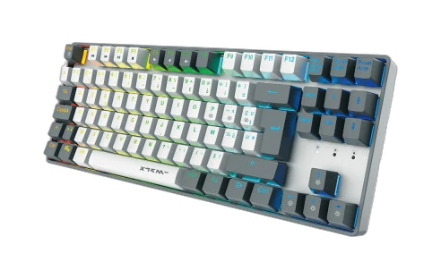 XTRMLAB Vortex TKL White/Dark Grey (Red...